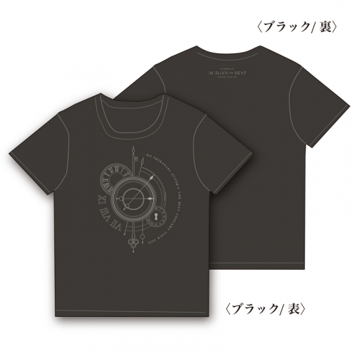 【ATB】オーガニックコットン半袖Tシャツ（ブラック）