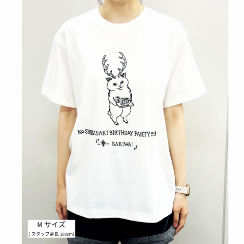 【幸～SAKIWAI～】オーガニックコットンTシャツ［ネコノアメ］