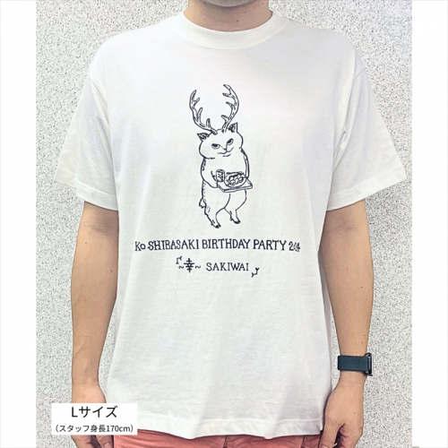 【幸～SAKIWAI～】オーガニックコットンTシャツ［ネコノアメ］