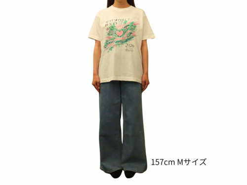 【サステナビューティーフェス2026】オーガニックコットンTシャツ 