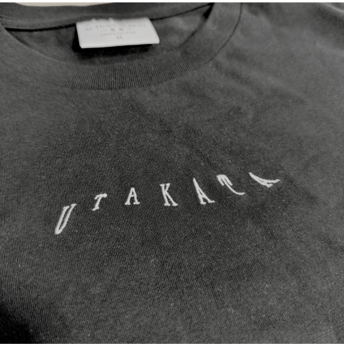 【泡沫】オーガニックコットンTシャツ［ロゴ］