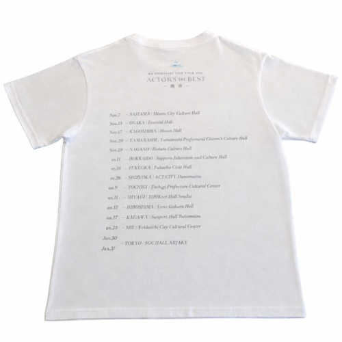 【泡沫】オーガニックコットンTシャツ［オーロラ］